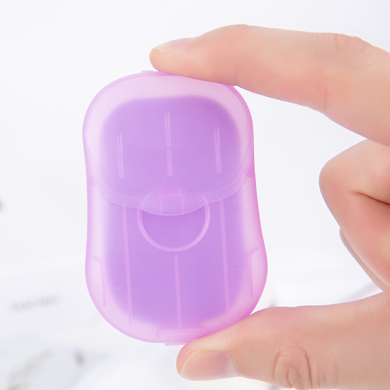 (hàng Mới Về) Hộp 20 Miếng Xà Phòng Giấy Tiện Lợi | BigBuy360 - bigbuy360.vn