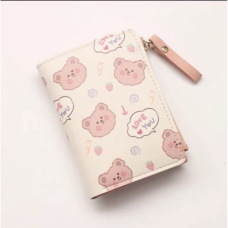 Ví mini gấu 9 mẫu