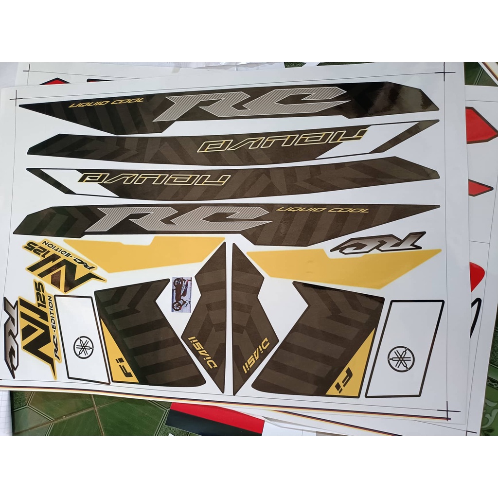 tem rời nouvo 6 rc vàng đen