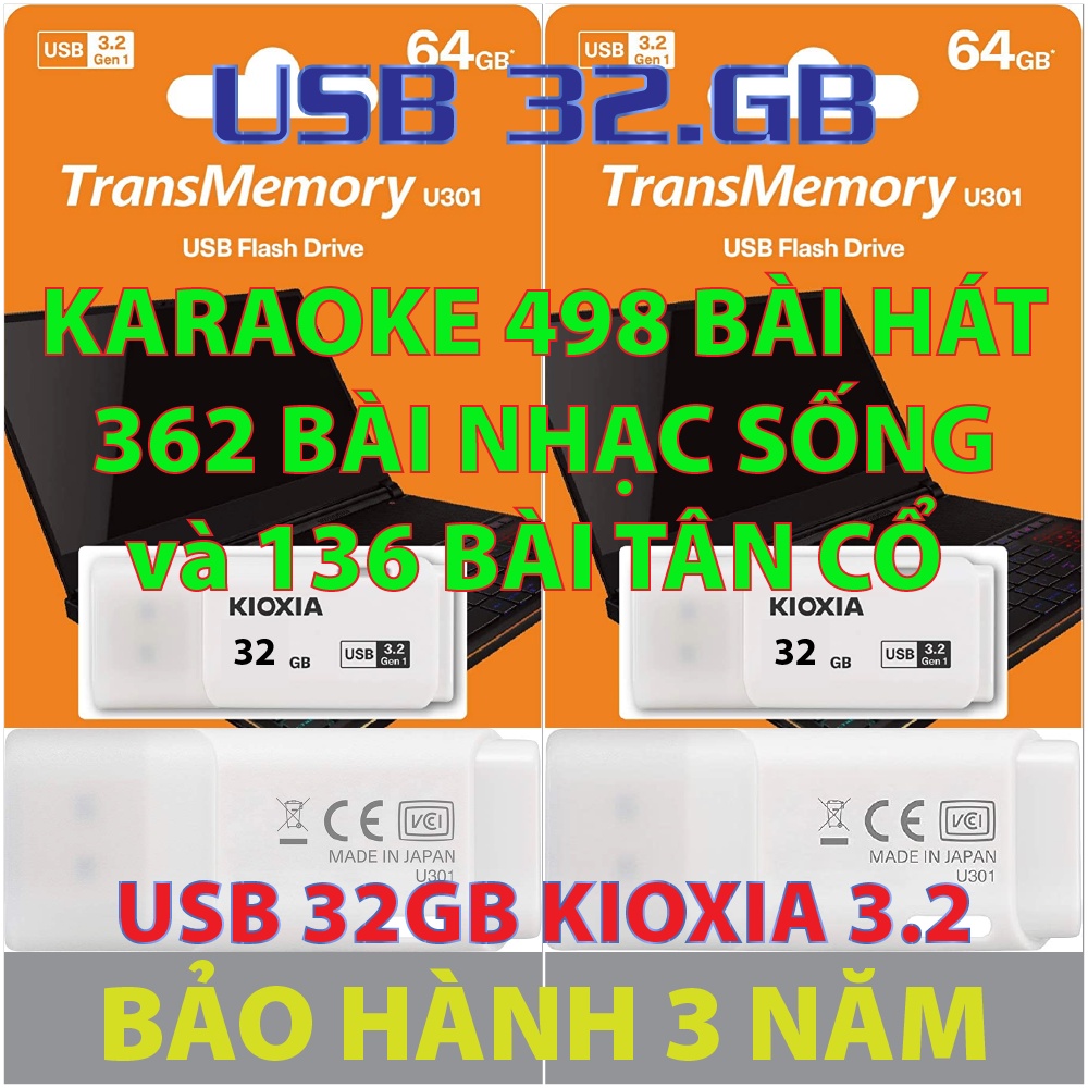 USB 32.GB – KARAOKE BEAT NHẠC SỐNG TRỮ TÌNH VÀ TÂN CỔ XƯA HAY TUYỆT ĐỈNH 498 BÀI HÁT