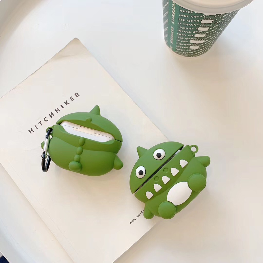 AirPods pro Case Cute 3d Dinosaur Crocodile Silicone AirPods 1 Casing AirPods 2 Case AirPods 3 Apple AirPod Soft Cover