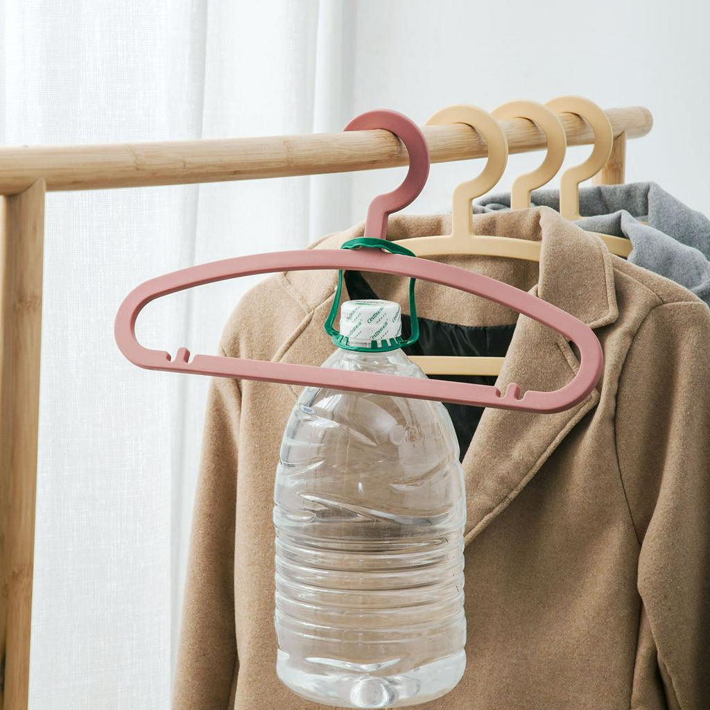 Set 5 Móc Nhựa Treo Quần Áo Chống Trượt Tiện Lợi