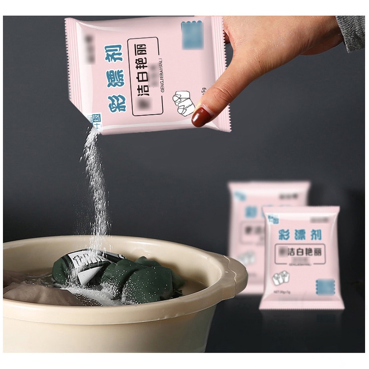Bột Tẩy Trắng,vết ố ,mốc, chống bay màu, diệt khuẩn quần áo đa năng không độc hại K151