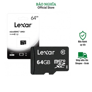 Thẻ nhớ MicroSD 64G Lexar UHS-I Class 10