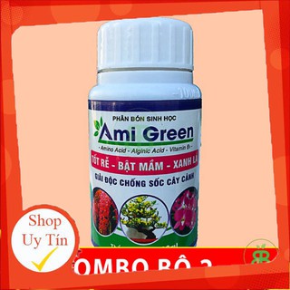 - Phân Bón Lá Sinh Học Ami Green set 2 Chai