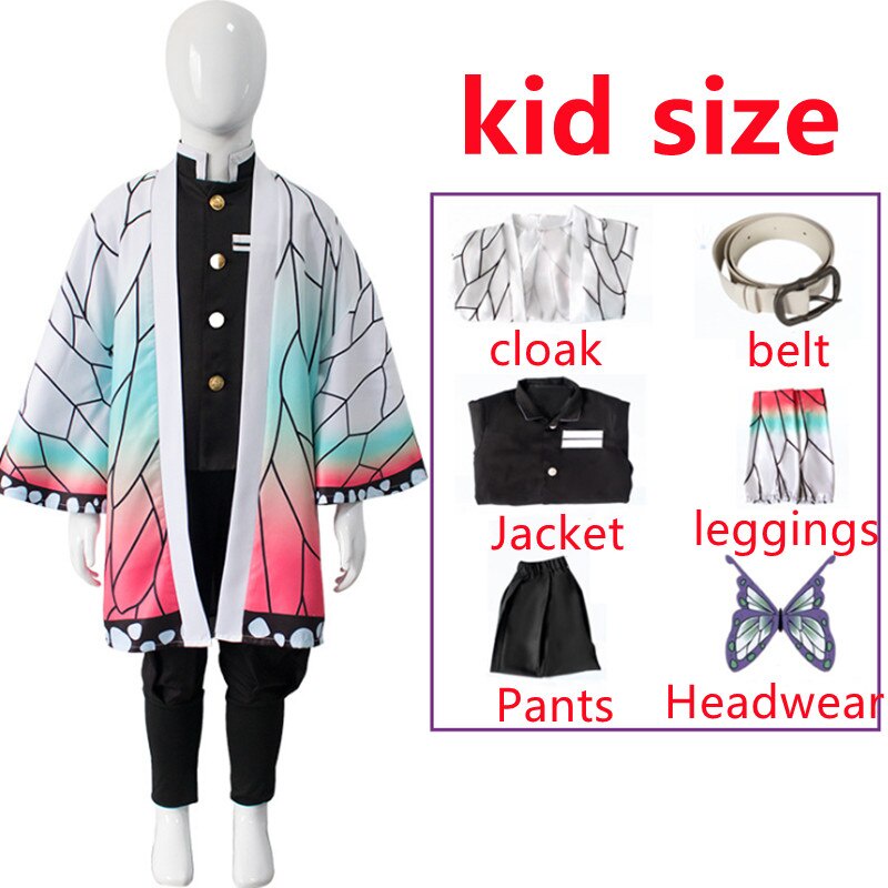Trang Phục Kimono Hóa Trang Nhân Vật Tanjirou Kamado Nezuko Cho Bé Trai