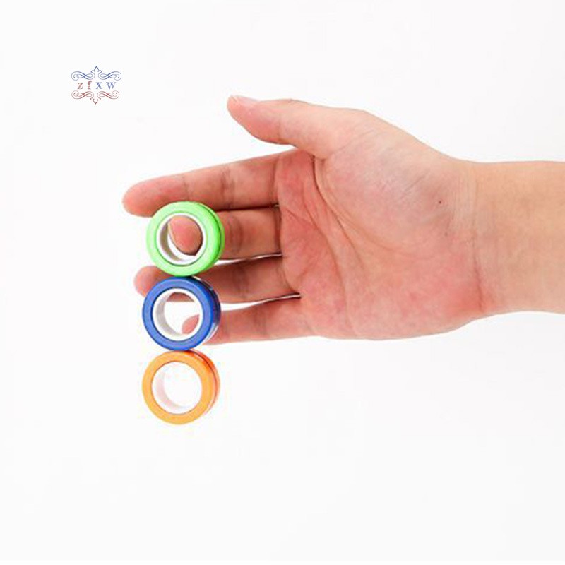 Con Quay Đồ Chơi Spinner Nhiều Màu Hít Nam Châm Giúp Giảm Stress