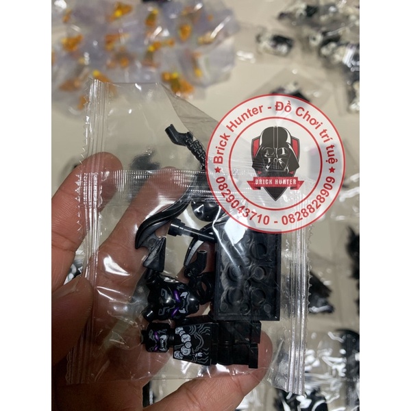 Ninja minifigures Oni đồ chơi lắp ráp mô hình nhân vật phản diện