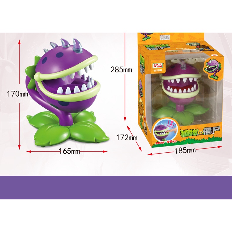 Thực vật. Đồ Chơi Bóp Tay Hình Zombie Có Âm Thanh Và Đèn Vui Nhộn