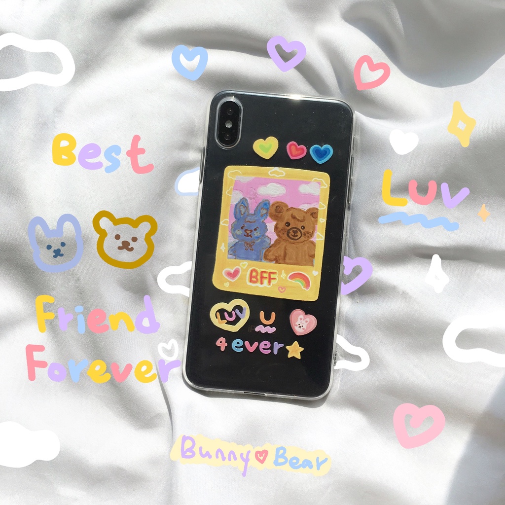 Ốp lưng iphone Ốp điện thoại in hình thỏ dành cho Iphone 12mini/12pro Max/12pro/12/14pro/14proplus/8/8plus/X/Xs/Xs Max/11/11 Pro/11 Promax Dinuo case