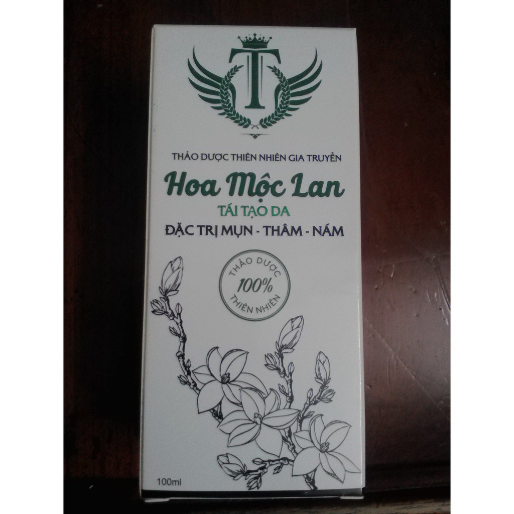 Thảo dược thiên nhiên tái tạo da Hoa Mộc Lan