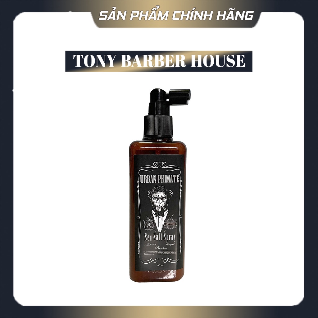 Xịt tạo phồng giữ nếp Urban Primate Sea Salt Spray 200ml