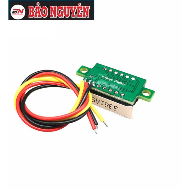 Vol kế đo điện áp 0-100V hiển thị LED 7 đoạn. BN.