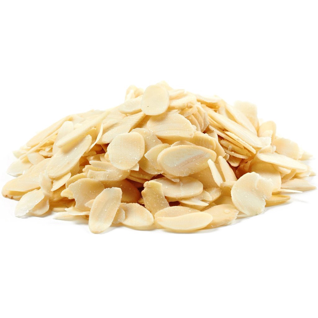 Hạnh Nhân Lát Nhập Khẩu  Túi 500g - Giao thương hiệu ngẫu nhiên