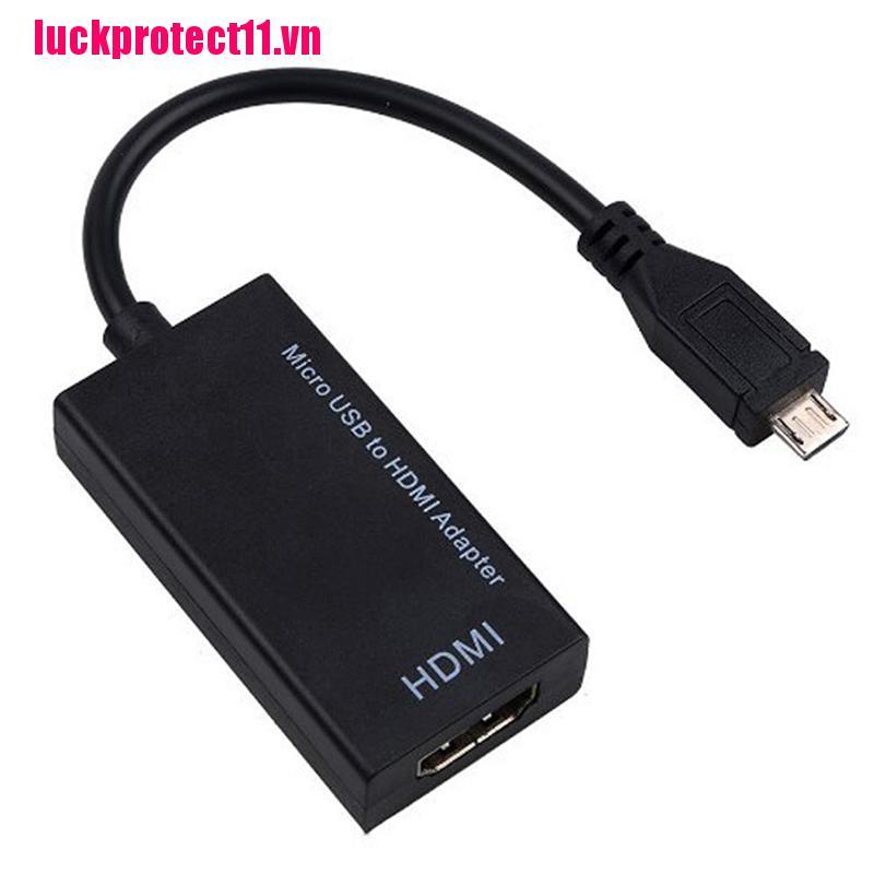 Cáp Chuyển Đổi Micro USB Sang HDMI 1080P HDMI HDTV Cho Android Huawei Samsung