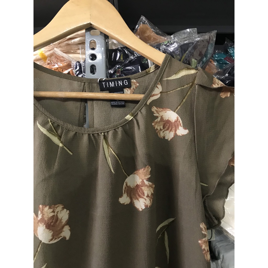 Áo voan tay xếp | BigBuy360 - bigbuy360.vn