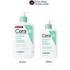 Sữa rửa mặt Cerave Foaming Facial Cleanser Dành Cho Da dầu & Da Khô 236ml | BigBuy360 - bigbuy360.vn
