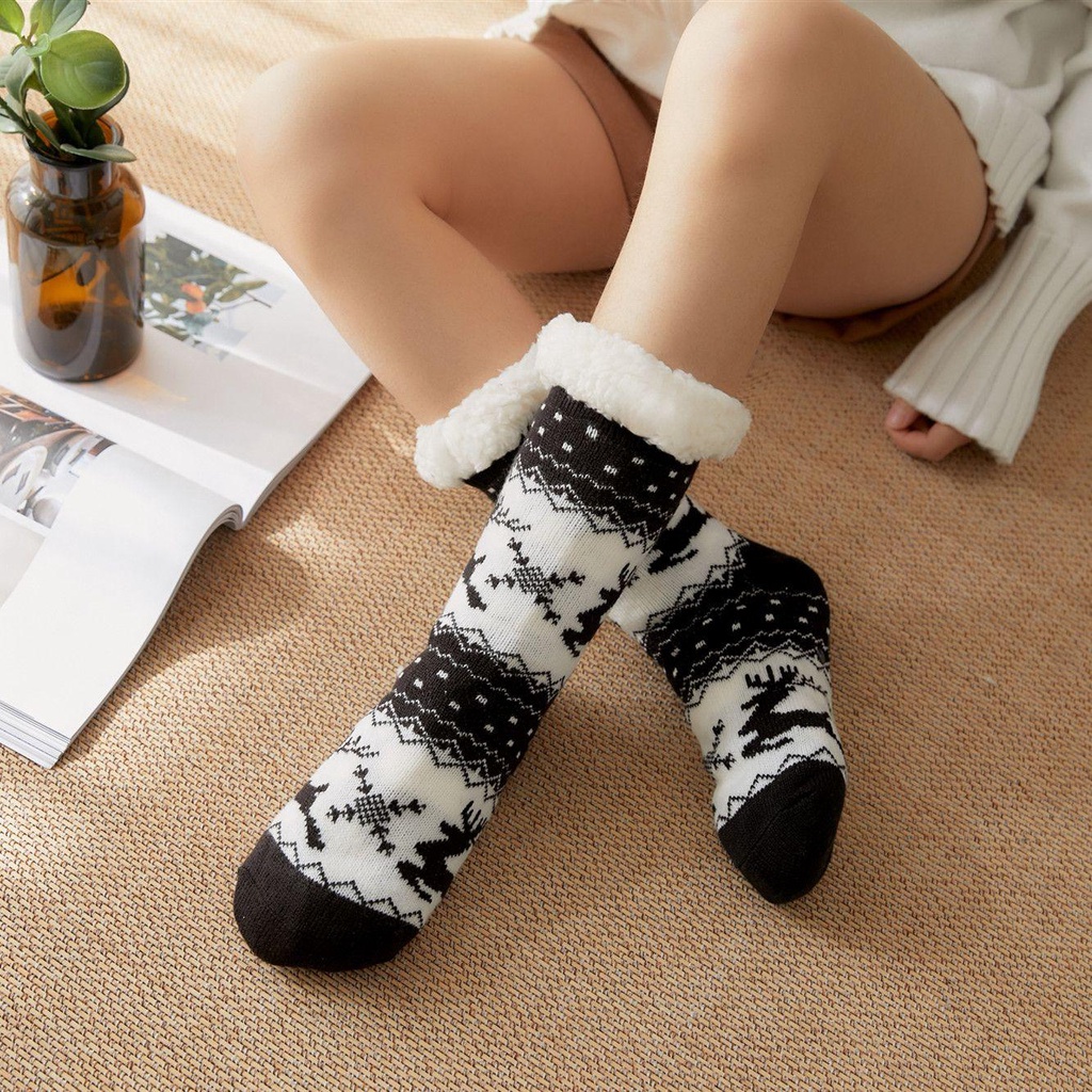 Vớ Họa Tiết Giáng Sinh Hoạt Hình Dễ Thương