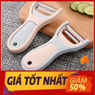 Dao nạo kiểu Nhật 2 lưỡi (2 cái trong 1), có lỗ treo thông minh