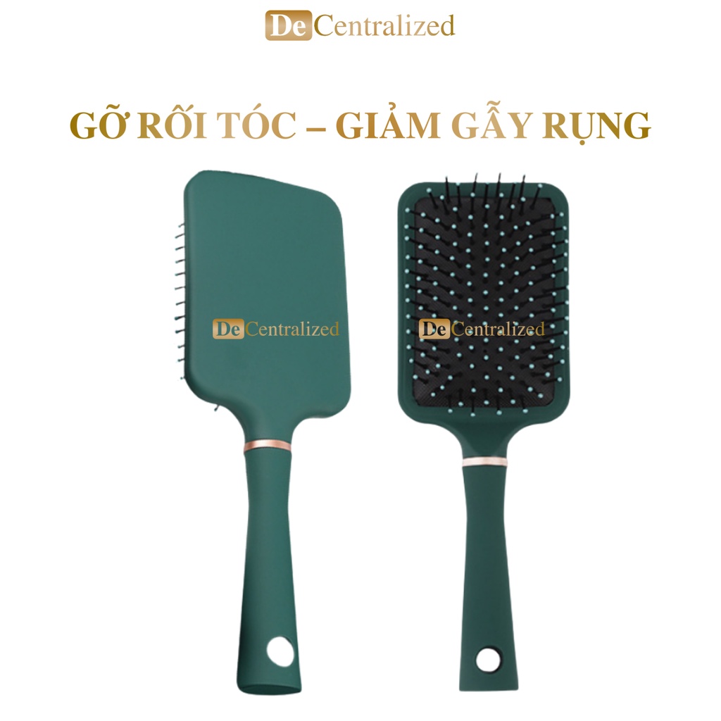 Lươc Gỡ Rối Bản To Tóc Chải Đầu Tạo Phồng Vào Nếp, Lược Tròn Tạo Kiểu Massage Thời Trang Cao Cấp