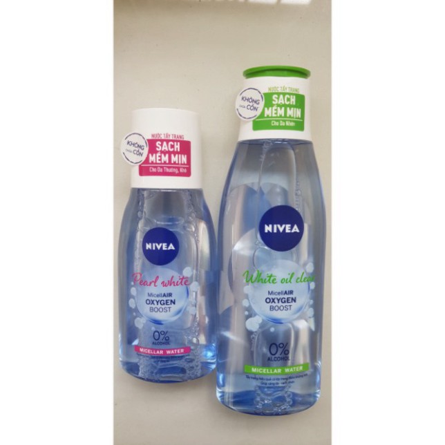 Nước Tẩy Trang Nivea Không Cồn An Toàn Phù Hợp Nhiều Loại Da LIMI CS2