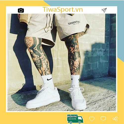 Tất vớ dệt kim, thời trang Nike, Adidas, Puma, Mizuno, Jordan, Champion, Drew hàng cao cấp chuẩn mềm, mịn không xù, êm.