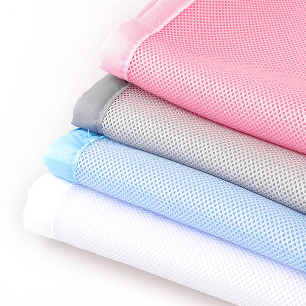Set 2 miếng đệm lưới thoáng khí chắn cũi trẻ em tiêu chuẩn