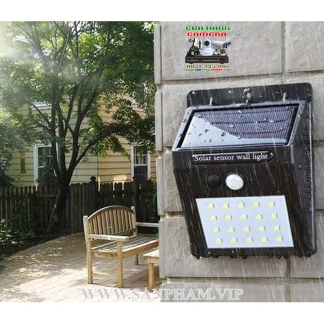 Đèn led năng lượng mặt trời Solar Powered Led Wall Light chống nước