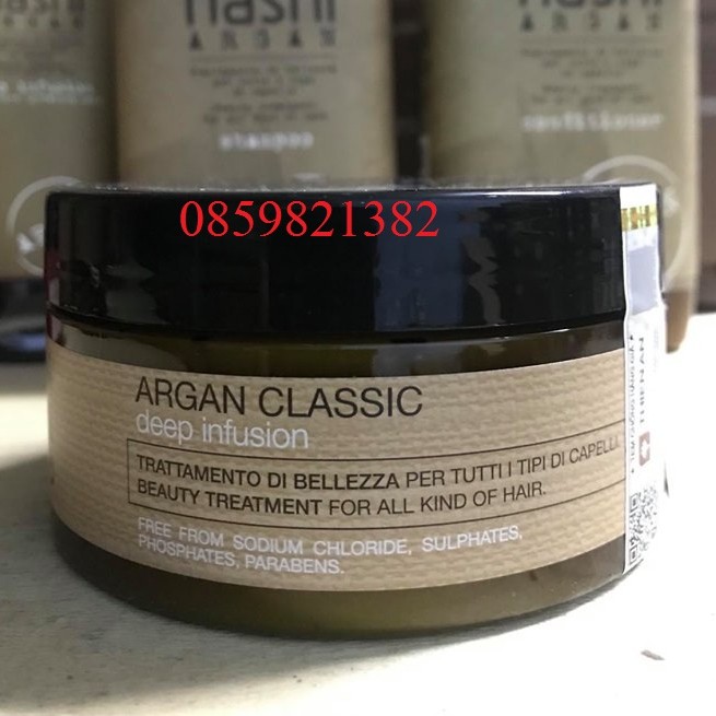 Dầu Hấp Dưỡng Phục Hồi Nashi Argan Deep Infusion 250ml - Ý