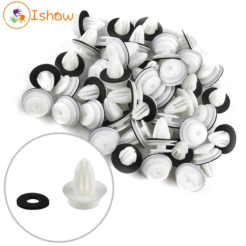 FENDER Set 100 đinh tán bằng nhựa chất lượng cao cho xe hơi | BigBuy360 - bigbuy360.vn