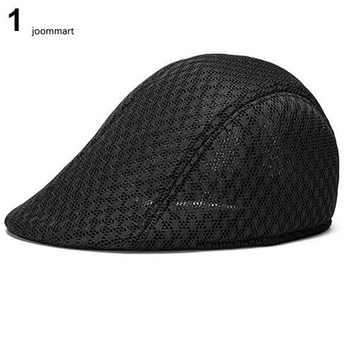 Mũ Beret Lưới Chống Nắng Phẳng Chơi Golf Newsboy Cabbie Unisex