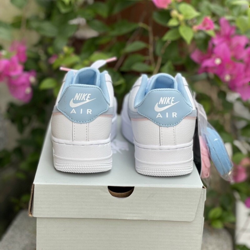 Giày af1 móc xanh hồng nữ bản đẹp