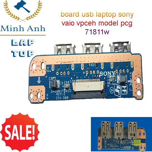 Bo mạch usb Laptop sony vaio VPCEH model PCG 71811W