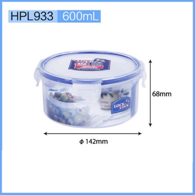 Hộp bảo quản Lock&Lock HPL933 600ml