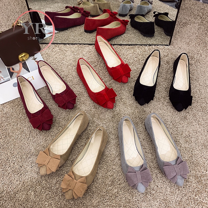 Giày Slip-On Nữ Đế Bệt Plus Size 35-43