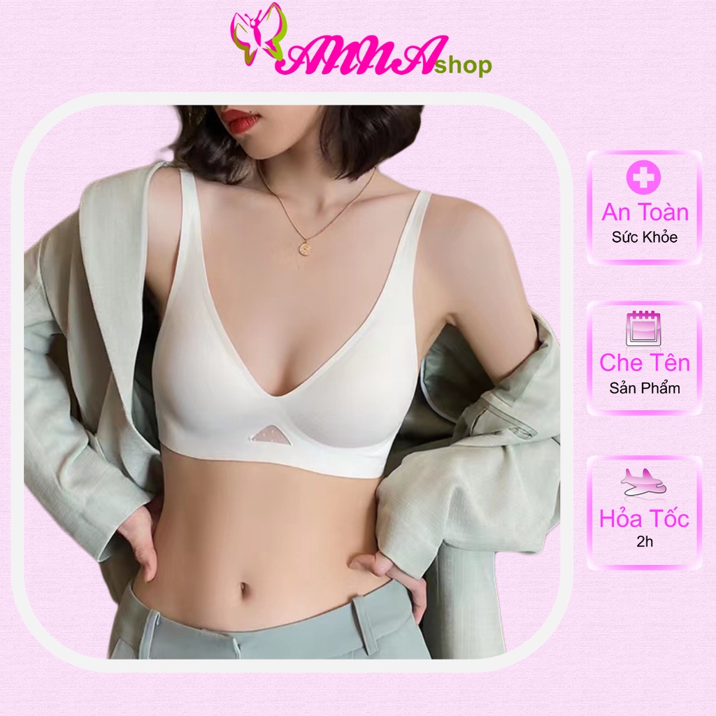 Áo lót ngực nữ vải su chữ V cao cấp, thiết kế đơn giản, trẻ trung, dễ phối đồ (MS 04078) Anna Shop