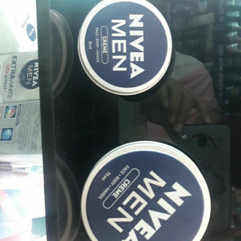 Nivea (hàng Mới Về) Kem Lót Trang Điểm Nivea Men Creme 30ml Và 75ml