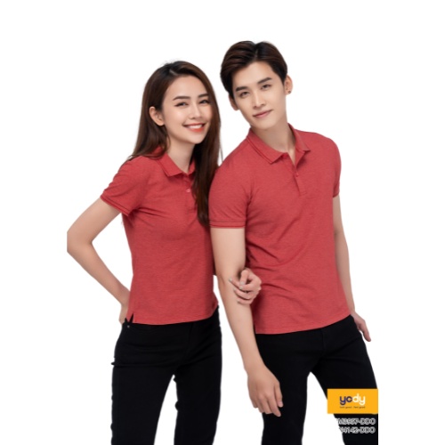 Áo Polo YODY Nữ Cotton malange sợi xe APN4142