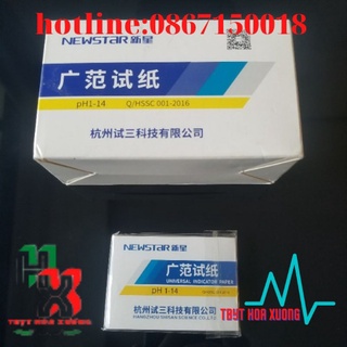 Giấy Quỳ Tím Thử Độ pH Thang Đo Từ 1 Đến 14
