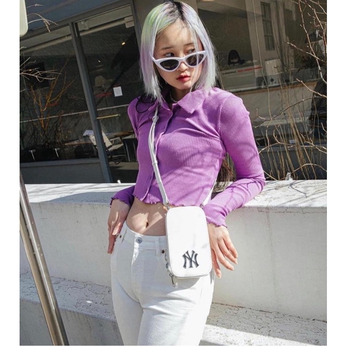 Túi chính hãng MLB Mini Neck Pouch New York Yankees