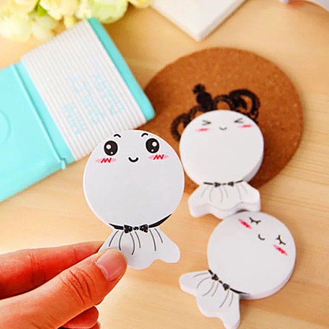 Giấy Note cầu mưa cute