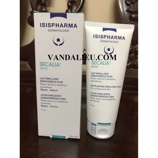 KEM GIẢM DA KHÔ DÀY SỪNG ISIS PHARMA SECALIA AHA 200ML
