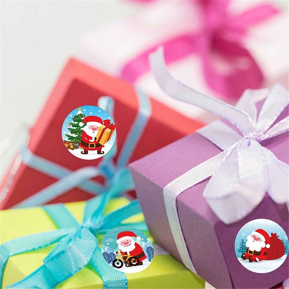 Set 500 Miếng Dán Ghi Chú Trang Trí Giáng Sinh DIY