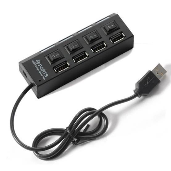 Bộ chia usb / Hub hình ổ điện 1 ra 4 cổng / 7 cổng có công tắc kèm đèn led chuẩn 2.0 và 3.0 và orico 4 cổng VNET-HUB06