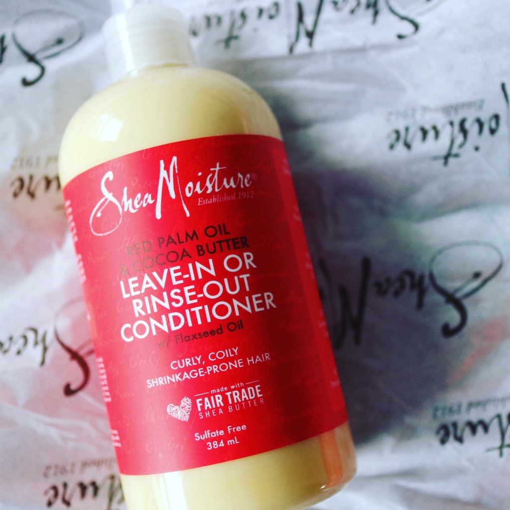Dầu Xả SheaMoisture Red Palm Oil & Cocoa Butter Leave-In or Rinse-Out