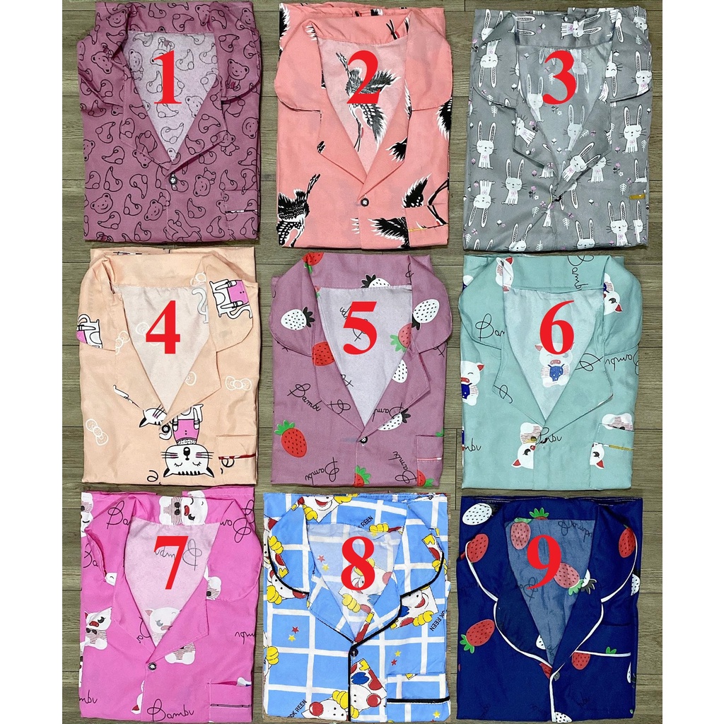 Đồ bộ pijama lửng Kate freesize<60kg | BigBuy360 - bigbuy360.vn