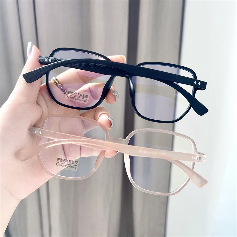 Mắt kính gọng vuông chống bức xạ phong cách Hàn Quốc thời trang cho nam nữ