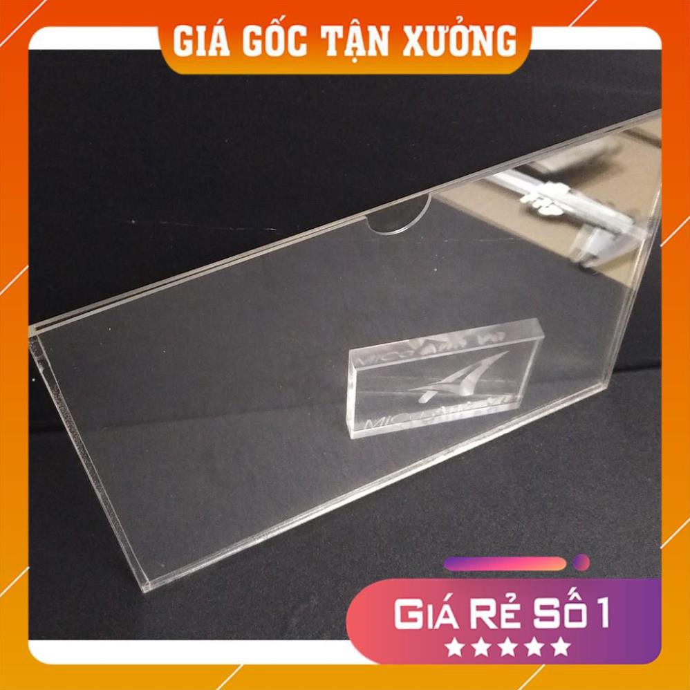 [Giá Gốc Tận Xưởng] Bộ 1 kệ checklist mica dán tường để tờ A3