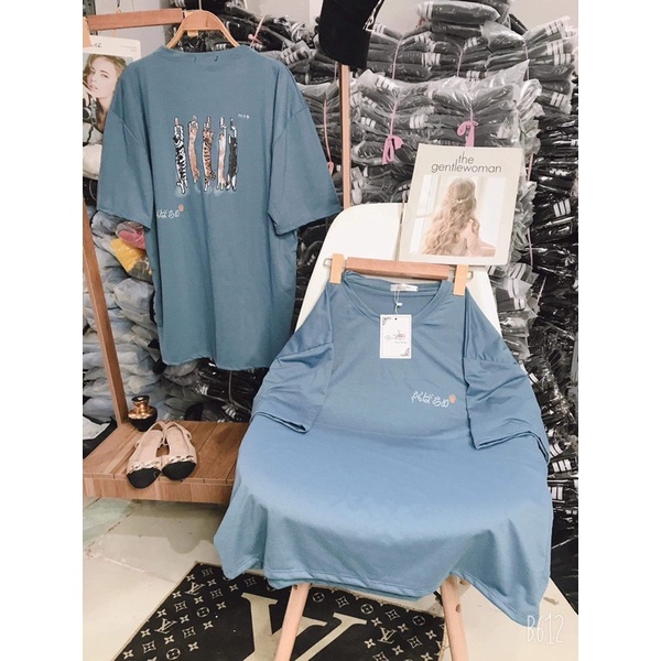 Áo thun tay lỡ đàn mèo TC12