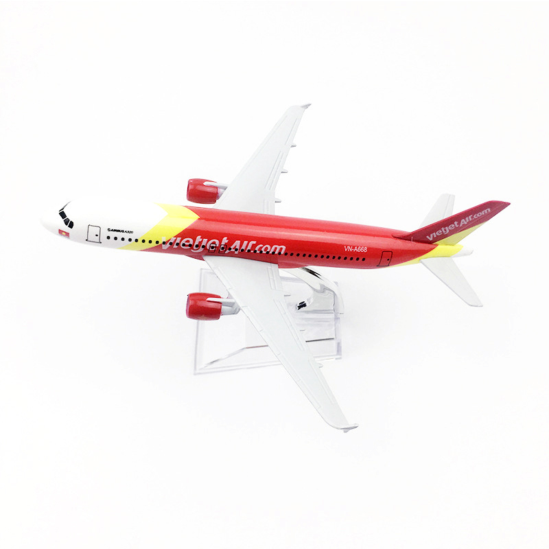 Mô hình máy bay đồ chơi Việt Nam A320 A320 16CM/20CM